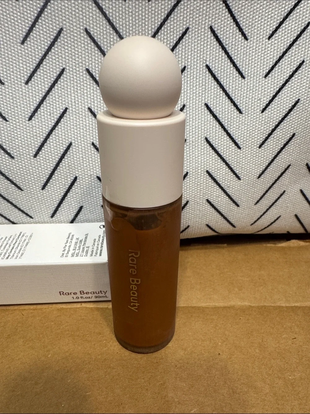 Rare Beauty Liquid Touch Weightless Foundation - Warm Brown NWB